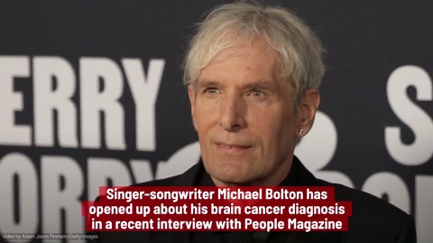 Michael Bolton opens up about brain cancer diagnosis