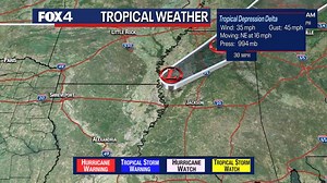 1.8K views · 22 reactions | 10 AM DELTA UPDATE: With sustained winds of 35 mph, Delta has now weakened to a tropical depression over western Mississippi. Tropical watches and warnings are no longer in effect. Heavy rain threat continues as Delta continues to move NE. | FOX 4 Weather | Facebook