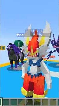 Guess the Galar Pokémon in Minecraft!