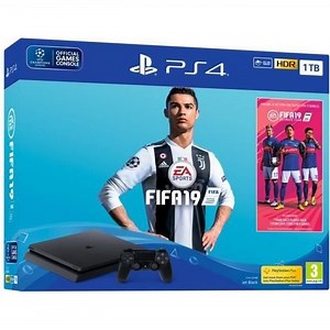 Console PS4 Slim 1To Noire/Jet Black   FIFA 19   14 Jours d'Essai PlayStation Plus - PlayStation Officiel