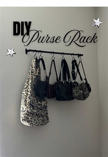 DIY Purse Rack Ideas to Organize Your Collection