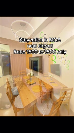 Staycation at Shore 2 Residences: Affordable Comfort in MOA