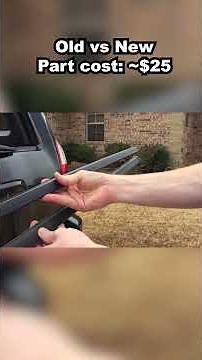4Runner Rear Window Leaking? 2-Minute Fix, No Tools! #Shorts