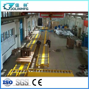 [Hot Item] Floor Mounted Gravity Pallet Roller Conveyor with Transplant System