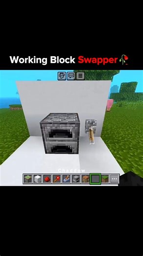 Block Swapper Tutorial🥀 in #minecraft