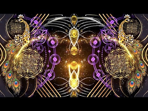 Free 4K Motion Mandala with Peacock Luxury Background Wedding Event - DXV - VJ Loop