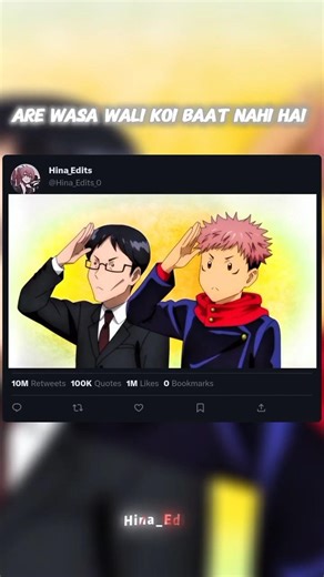 are Wasa wali koi baat nahi hai 😂😂#jujutsukaisen #ytshorts #shortsfeed #funny #gojo #youtubeshorts