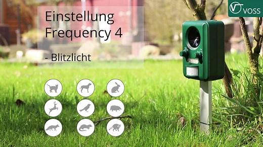 VOSS.sonic 2000 Ultraschall Abwehr (Solar   Blitzlicht)  Katzenschreck, Katzenabwehr, Hundeschreck