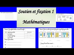 Mathématique soutien et fixation pour bien préparer le contrôle 1 ce1 ce2 pour comprendre les maths