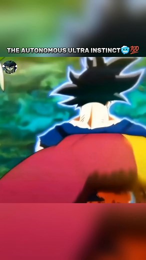 The autonomous ultra instinct🥶💯 #fypシ゚ #dragonball #anime | Muma Miya