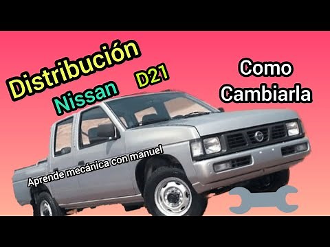 distribución nissan d21 como cambiarla