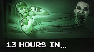 24 hours in the most haunted hotel room prank