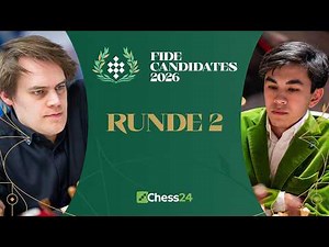 Gibt´s heute die Rache für Wijk?! Sindarov vs Blübaum beim Kandidatenturnier 2026 | Runde 2