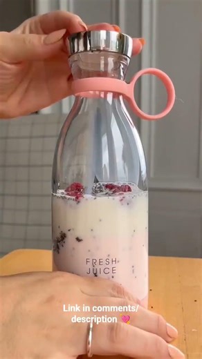 Mini Portable Juicer Blender for Smoothies & Shakes – Review & Demo!