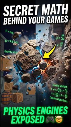 How Games Actually Calculate Gravity (Physics Engines Explained)