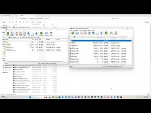 Quick mod merging technique using WinRAR
