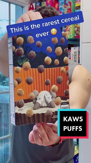 The Rarest Cereal Ever - Kaws Puffs