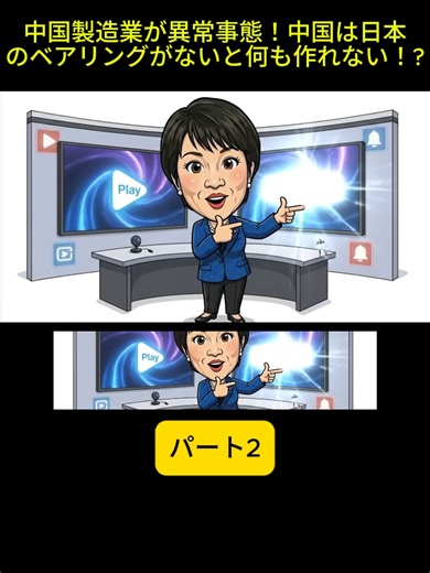 中国製造業が異常事態！中国は日本のベアリングがないと何も作れない！?#日本 #世界情勢🌏 #世界情勢 #地政学 #中国 #サクッと経