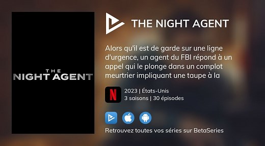Vidéo : Voir la série The Night Agent en streaming légal complet