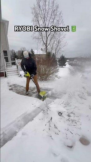 RYOBI Snow Shovel 🔋