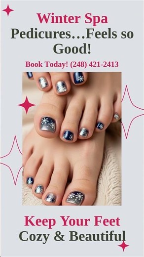 Winter Pedicure Feel So Good!