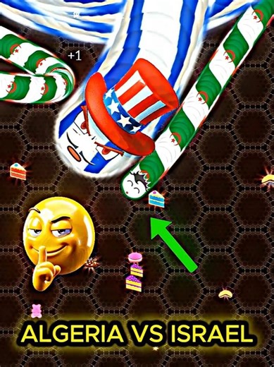 WORMATE.IO - ALGERIAN WARRIOR VS ISRAEL