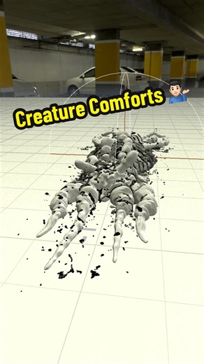 Some pre-render viewport magic ✨ Should have the final done soon! My GPU is chucking away as I type! Big shout out to @Alex Z for the amazing creature course that taught me how to bring this creature to life! I cannot wait to play around with the Houdini network further and iterate my own artistic inputs throughout my future creations. #animation #cgi #vfx #monster #alien