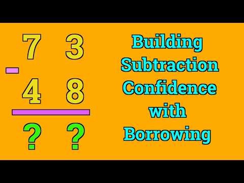 Building Subtraction Confidence with Borrowing | 73 - 48 = ?