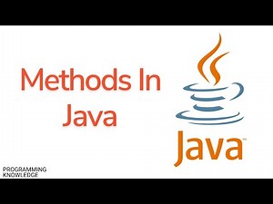 Java Tutorial For Beginners - Methods In Java