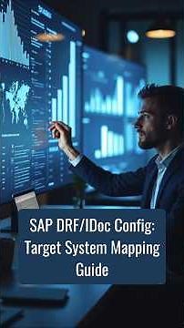 SAP DRF/IDoc Config: Target System Mapping Guide | ZaranTech #shorts
