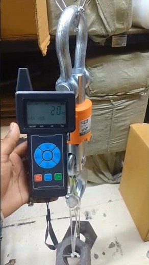 Powerful Dynamometer Weight Test ⚡ Easy & Accurate #weighingscale #industrialscale #cranescale