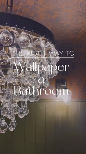 How to Install Humidity-Proof Wallpaper in Your Bathroom