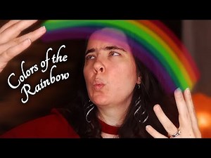ASMR The Colors of the Rainbow in Sign Language (ASL)