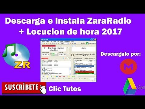 DESCARGA e INSTALA ZaraRadio Con LOCUCIÓN DE HORA Gratis | 2019