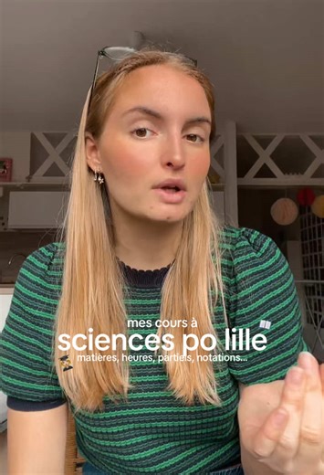 on parle de mes cours en première année à scpo 💛 #sciencespo
