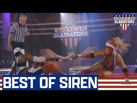 Gladiator Siren Is An All-Round Fierce Competitor! | American Gladiators