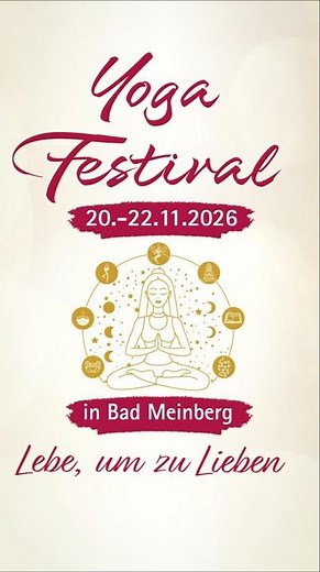 Yoga Festival 2026 in Bad Meinberg | 3 Tage Yoga, Meditation & Musik erleben #SHORT