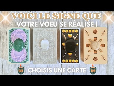 💫SI VOUS VOYEZ CECI AUJOURD'HUI, C'EST UN SIGNE QUE VOTRE VOEU EST EN MARCHE ! 💫