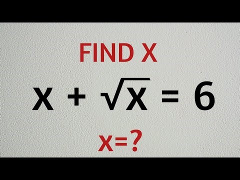 Hardest math problem in the world | Algebra problem | Math olympiad