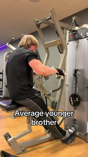 The Average Younger Brother Experience in Gym Culture