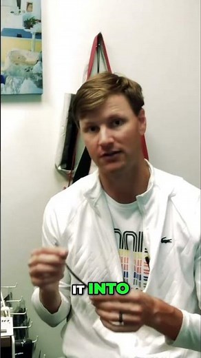 Adding some lead tape to increase the power and swing weight of your tennis racket