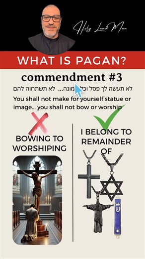 What is PAGAN? Holy Land Man clears the confusion for those that think that any symbol is wrong. This knowledge will help you AVOID religious rhetoric and religious manipulation and get to know the true God. | Original Bible Foundation & code2GOD