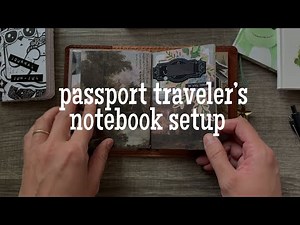 Passport Traveler's Notebook Setup