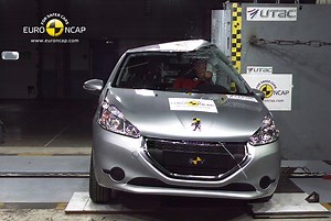 Crash test Peugeot 208, la 5 porte si rivela molto sicura