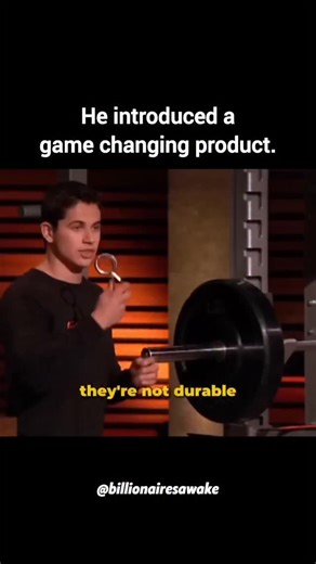 Wealth | Business | Motivation | The High School Innovation That Snapped Up a Shark Tank Deal 💪🔥 Most weight collars are bulky and annoying to use, but high school student... | Instagram