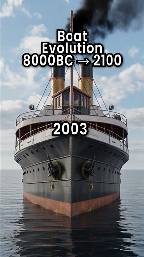Evolution of Boats: From 8000 BC to 2100 🚤