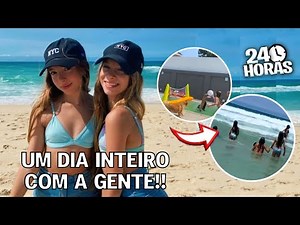 24HORAS COM A GENTE! #VLOG IRMÃS CALIANO