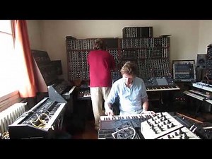 Improvisation on Matrix 12 and Yusynth modular by two visiting friends