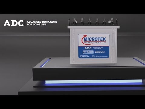 Microtek Inverter Battery with ADC Technology - New Launch Product | Power Backup Solutions