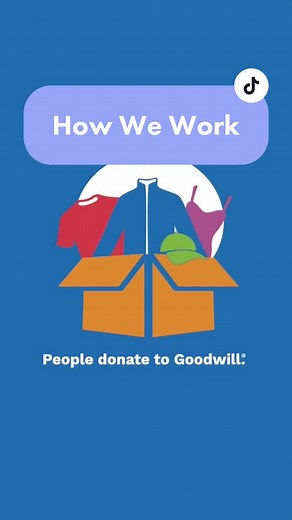 When you shop or donate with your local #Goodwill, you help people in your community find jobs and grow their careers. Here's how it works! #WhyGoodwill #GoodwillFinds #Thrifted #nonprofit